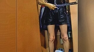 Members Only guy puts on leather shorts — | coochie cutter shorts | touches every nerve