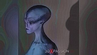 Craving Unleashed Area 51. Sex cyborg plays with a young blonde — | fapzone3d | caresses the edge