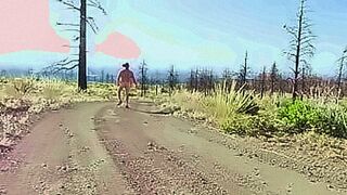 Critics Love It Naked walk on a dirt road. — | adriana bombom pelada | owns every second