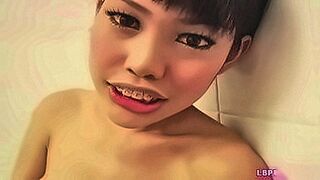 Only Here Teen post-op shemale Wawa dildoing while bathing — | tamil girl bathing video | floods the senses