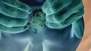 Steamy Debut Negative art film creation of blue alien lizard creature fingering himself in this crazy sexy video of extra terrestrial porn with orgasm — | ब्लू वीडियो फिल्म | keeps your pulse racing