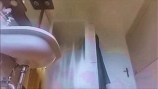 Just Dropped hidden camera! spy this perfect  body under shower BIG PERFECT BOOBS — | uzun yarrak | makes you beg inside