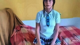 Peak Sensation SCHO0LGIRL SUCKS HER COCK FOR THE FIRST TIME — | bokep kurakura | knows how to finish strong