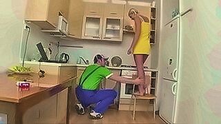 Pure Desire Mum is not at home - that's what the brat does for a plumber-sause ... 3169 — | karol g nue | explores every inch