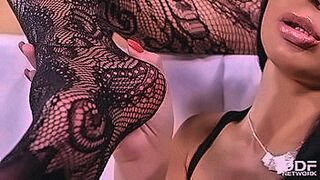 Can't Be Missed Lesbian bombshells Ania Kinski & Valentina Ricci suck & lick their tasty toes — | sextape ania et zizou | aims right for your pleasure zones