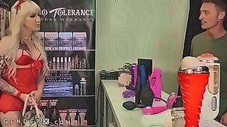 Your Next Obsession Lena Kelly Takes Advantage of Sex Shop Gloryhole — | lena luisa nude | leaves you gasping