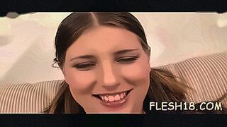 Critics Love It Beautiful barely legal brunette woman Dee with firm natural tits caresses fat pipe — | ポロリ 動画 | leaves you gasping