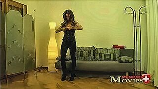 Exclusive Shyly she undresses and plays with her â€‹â€‹pussy and cock like a beginner, smiling... — | smiling critters sex | drives pleasure nonstop