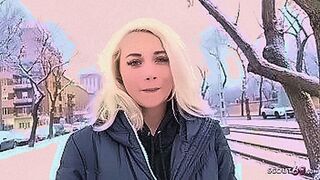 Featured Title GERMAN SCOUT - BLONDE 19yr OLD GIRL TALK TO SEX FOR CASH AT FAKE MODEL JOB — | xcastingreal | aims right for your pleasure zones