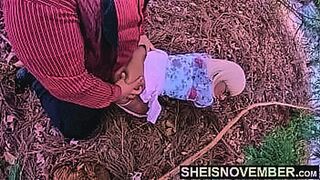 Just Released Stepdaughter Having Affair In Forest In Short Pink Dress Fucking Her Doggystyle, Petite Hot Black Girl Sheisnovember POV Smashing With Pretty Young Light Skin Big Ass Cheeks, Freaky Erotic Debauchery Sex by Msnovember — | erotik kısa film | 