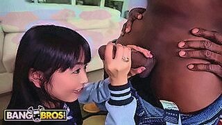 Trending Now BANGBROS - Tiny Cute Japanese Babe Marica Hase VS Muthafucking Cockzilla — | 大きいクリトリス | draws out every feeling