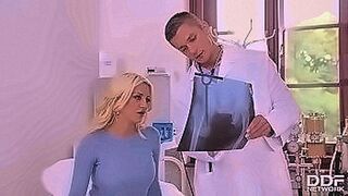 Online Now Busty British babe Sienna Day gives her fetish loving doctor an unforgettable footjob — | ddf network.com | pulls no punches