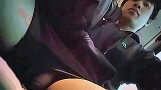 Just Dropped Naughty twink takes his cock out in the bus — | سكس مصري ملط | knows exactly where to go