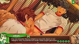 New! Game: Friends Camp, episode 9 - Natsumi got a blowjob (Russian voice acting) — | 着エロ フェラ | is built for desire