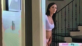 Must Watch Petite babe fucked by stepmom for stealing her dildos — | rachel jade nude | awakens something primal