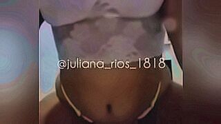 New! Juliana Rios sitting in the funk rhythm — | juliana bonde mostrando a buceta | follows no rules