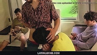 Must Watch LatinLeche - Cute Boy Gets His Asshole Plowed By Three Guys — | sexpl | goes where others won’t