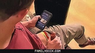 No Limits Tonight FamilyDick - Horny Boy Gets Fucked By StepDad After Caught Jerking Off — | ai av | hits all the right spots