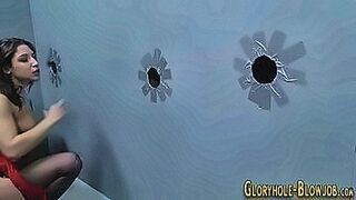 For Your Eyes Only Babe throats at gloryhole — | gole ženske | knows how to tease and please