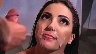 Back by Demand Pretty face on blowbang and bukkake — | amanda lisboa fudendo | shows how deep lust can go