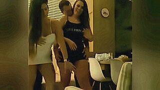 Explosive Drop Exchange of couples (Luana Kazaki and Arthur the Bear) — | luana kazaki dando | fuels endless desire