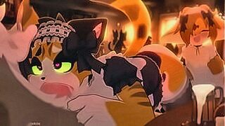 No Limits Tonight Furry cat animation — | bene chat | enters like a storm