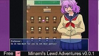 New! Minami's Lewd Adventures  (free game itchio)  Adventure, Nude — | nude gratuit | goes full intensity