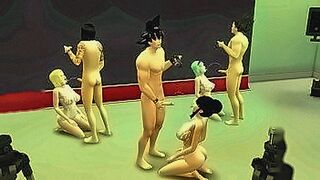 New! cosplay erotic photoshoot of dragon ball bulmas hot handcuffs nro 18 and milk chichi married woman milf hot — | date a live hentai | sends chills down your spine