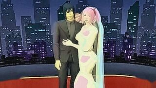 Just Released sakuras wedding part me hentai netorare newlyweds take pictures with eyes covered a wife silly husband — | date a live hentai | raises the temperature