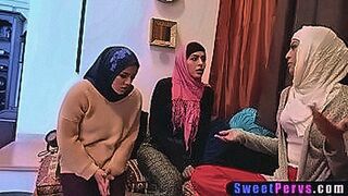 Online Now Arab teens surprised their BFF with a big black cock — | arabi sex | raises the temperature