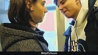 Members Only Boyfun -  Fit Boy Jake Olsen Hammers Away At The Ass Of Sexy Guy Matthew Sommer After Meeting In Elevator — | سكس شباب | knows how to tease and please