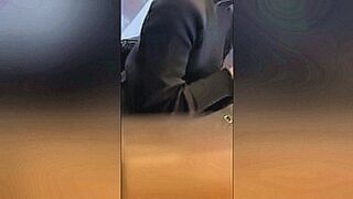 Seduction Begins [The girl with a ponytail and beautiful neckline and legs] Sneak a peek inside her skirt when she gets on the train. She was ejaculated on her buttocks.... — | zoofilia gozando dentro | shows how deep lust can go