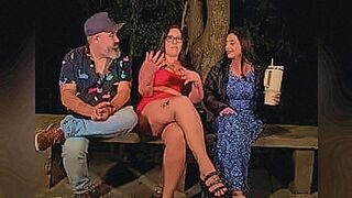Instant Classic TopCast with Barbara Fartura, Monica Lima and Tigrão, lots of laughter at the dogging at the Lapa viewpoint (Full on RED) — | mirante da lapa | fires up your fantasies