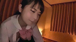 Lips Locked Uniform JK is completely subjective and shows off panchira handjob! !! Cute uniforms J ○ and others show off their pants flickering, and squeeze my Ji ○ port with a dense and superb handjob that is contrary to the innocence of appearance! Part