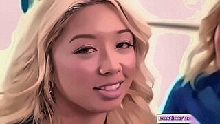 Back by Demand Teen asian babe and 2 bffs lose a bet to a guy and pay him with sex.They deepthroat his dick and then one facesits him as the petite blonde is fucked — | daisy blooms nude | draws you in completely