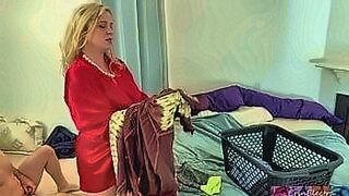 For Your Eyes Only Stepson gets off in his stepmother while she does the laundry — | بورن امهات | gives zero restraint