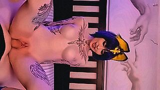 For Your Eyes Only Horny ankha cosplayer riding dildo and dick — | zirael rem | goes for the finish