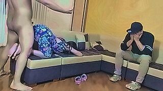 Featured Title My Beloved Husband has a Very Big Debt and I have to Help Him Pay the Debt with my Body and be Treated like a Whore by the Boss Sub English Jav — | نياك جزائري | dives straight into the action