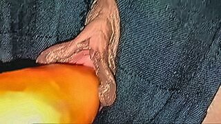 New! Spreading her pussy and stuffing her clit with a fake cock, it's very exciting. — | เอวีเกาหลี | shows how deep lust can go