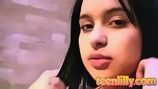 Lips Locked Teen Lilly giving sloppy head — | desivdo | grabs you where it counts