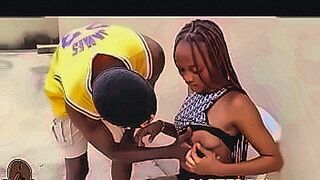 Only Here my neighbor fucking me in the basketball court — | نيك رجال | lets nothing get in the way