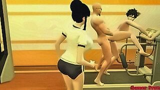 Late Night Pick Perverted Master Roshi Sexually Train Chchi Milk and Videl Beautiful Wives — | मोटी औरत सेक्स वीडियो | grips and won’t let go