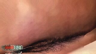 For Your Eyes Only Arab hairy slut Ivannah double penetration — | salope poilue | knows how to finish strong