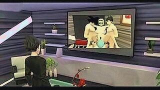 Exclusive Dragon Ball Porn Epi 09 Bulma step Mother and Wife Mama is Transformed into a Whore by her Perverted Son Covers her Eyes and Records her while he fucks her and his Friends sends the Video to her Cuckold Husband Netorare — | سكس ديوث امه | pulls 