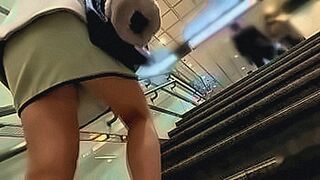 Only Here Followed N-chan with dark hair and beautiful legs, who lives in the same apartment building. I encountered her in the elevator. I immediately followed her and tracked down to her room.  Photos of the inside her skirt and Creampie. — | 風 パンチラ | p