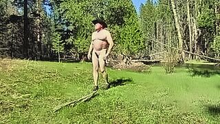 Late Night Pick Naked walk in the field — | fe galvão pelada | holds you in suspense