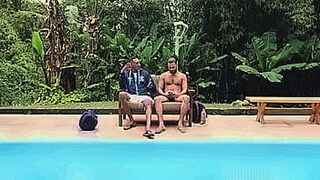 Limited Release having sex with a friend with a big dick in the pool — | mc braganca transando | guides you through pleasure