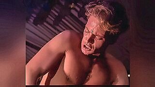 Explosive Drop Sexy blond skank Sandy Balestra licks stud's ass and feet then takes his big schloeng in her teen's ass at the pole dancers club — | sandy sweet | floods the screen with tension