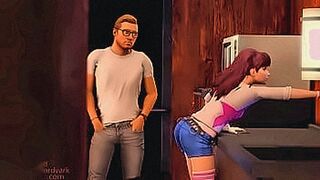 Hot Alert Dva Fucks Fan — | dva hentai | holds you in suspense