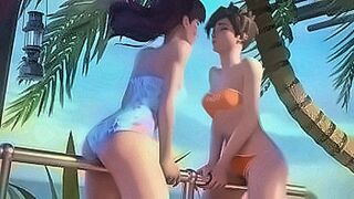 Can't Be Missed D.va and tracer fucking — | dva hentai | feeds your inner hunger